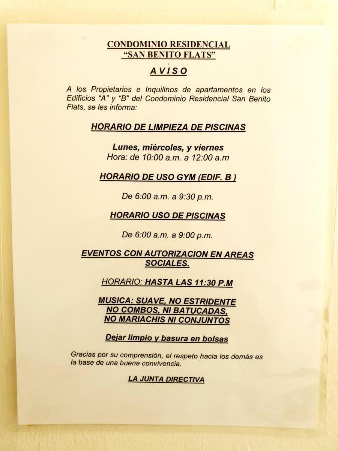 San Benito Flats Wifi 50Mg - 4 Huespedes - Parqueos Διαμέρισμα Σαν Σαλβαντόρ Εξωτερικό φωτογραφία
